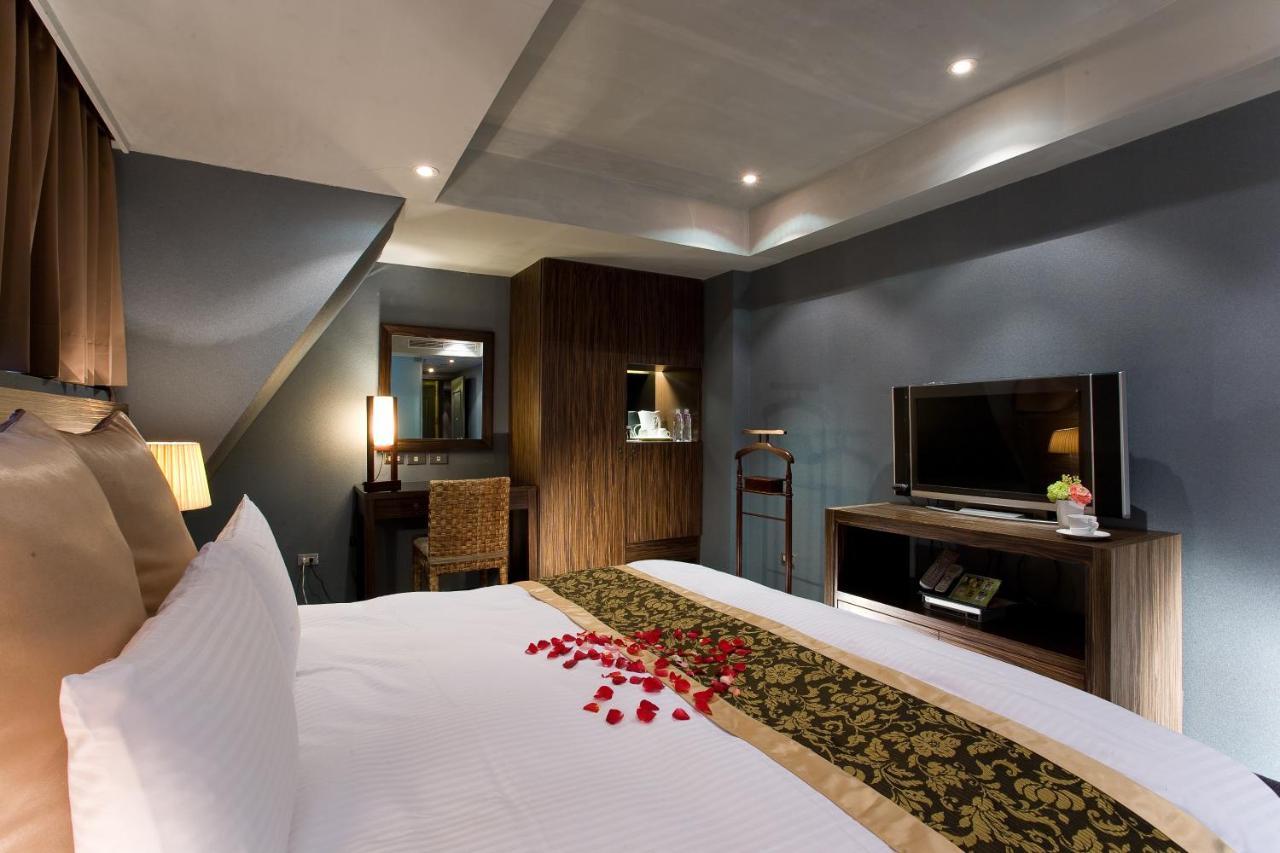 H.M.Hotel Hsinchu stad Rum bild