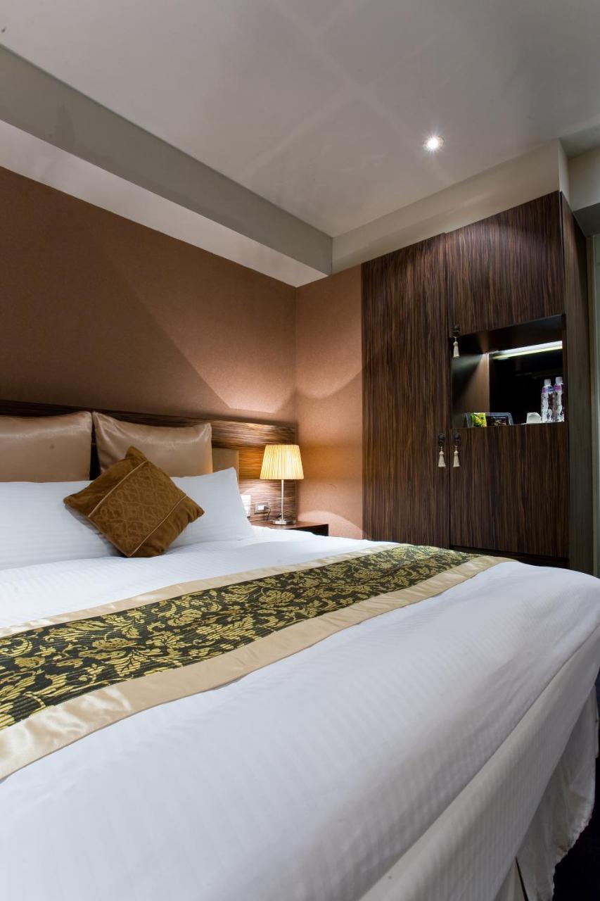 H.M.Hotel Hsinchu stad Rum bild