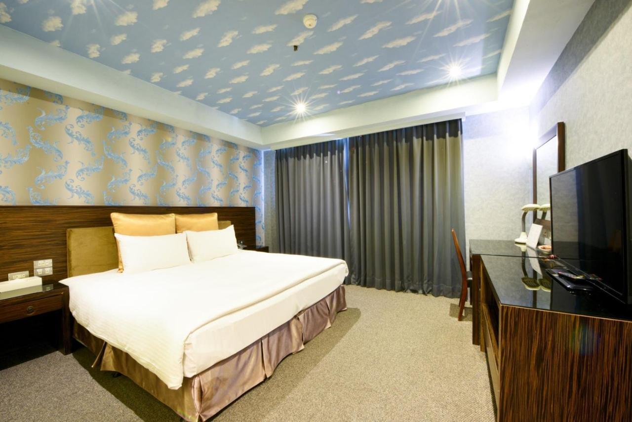 H.M.Hotel Hsinchu stad Exteriör bild
